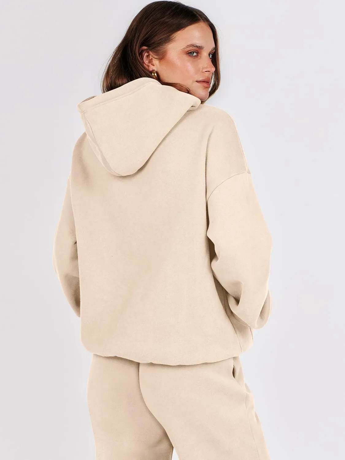 ANRABESS Womens 2 Piece Outfits Lounge Hoodie Oversized Sweatshirt Jogger Sweatpants Y2K Tracksuit Sweatsuit Set Fall Clothes