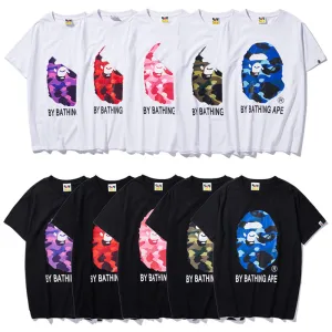 ape head bape T-shirt men's t-shirts bape drop shoulder loose tshirt top bape tee shirts t-shirt streetwear