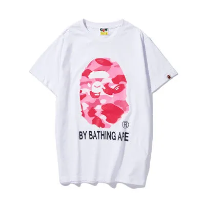ape head bape T-shirt men's t-shirts bape drop shoulder loose tshirt top bape tee shirts t-shirt streetwear