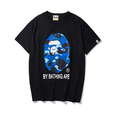 ape head bape T-shirt men's t-shirts bape drop shoulder loose tshirt top bape tee shirts t-shirt streetwear