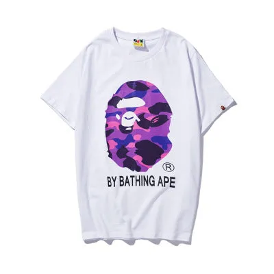 ape head bape T-shirt men's t-shirts bape drop shoulder loose tshirt top bape tee shirts t-shirt streetwear