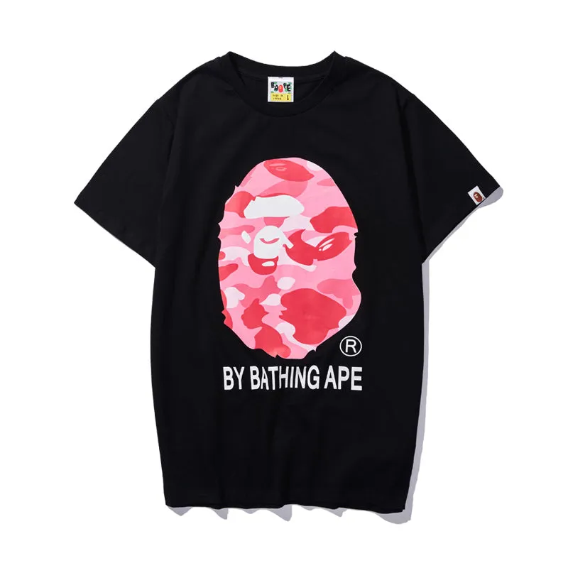 ape head bape T-shirt men's t-shirts bape drop shoulder loose tshirt top bape tee shirts t-shirt streetwear