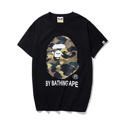 ape head bape T-shirt men's t-shirts bape drop shoulder loose tshirt top bape tee shirts t-shirt streetwear