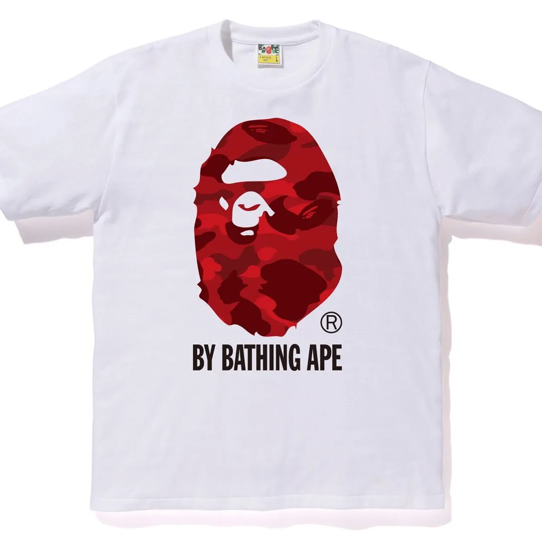 ape head bape T-shirt men's t-shirts bape drop shoulder loose tshirt top bape tee shirts t-shirt streetwear