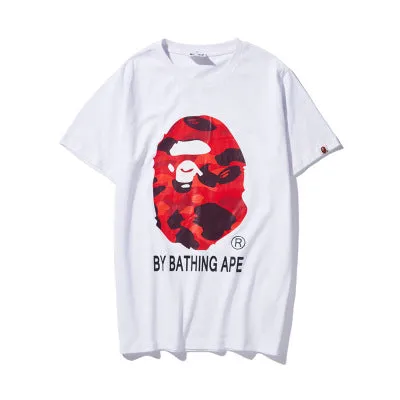 ape head bape T-shirt men's t-shirts bape drop shoulder loose tshirt top bape tee shirts t-shirt streetwear