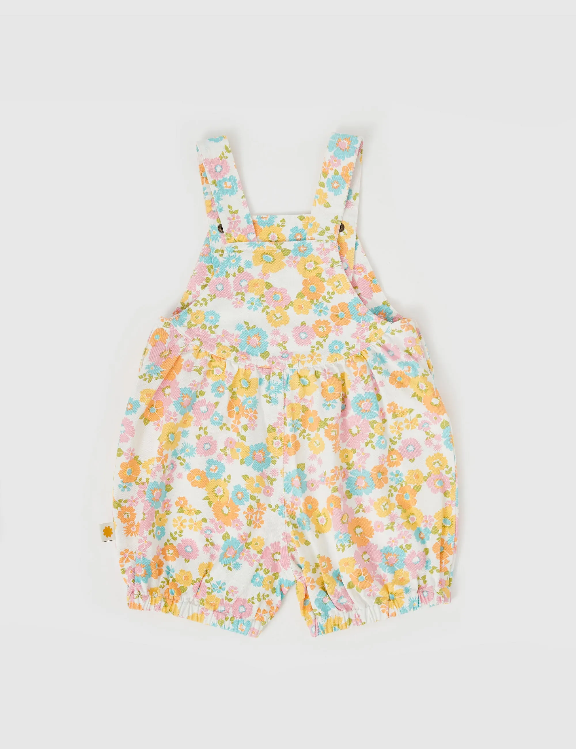 BESSIE BUBBLE SHORTALLS FLOWER CHILD