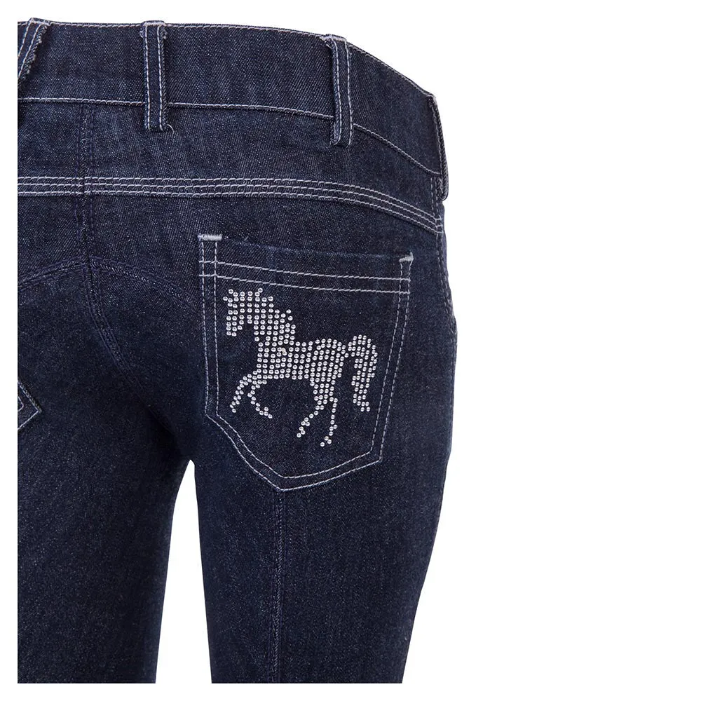 BR 4 Ever Horses 'Panama City' Jean Riding Breeches - Full Seat - Child
