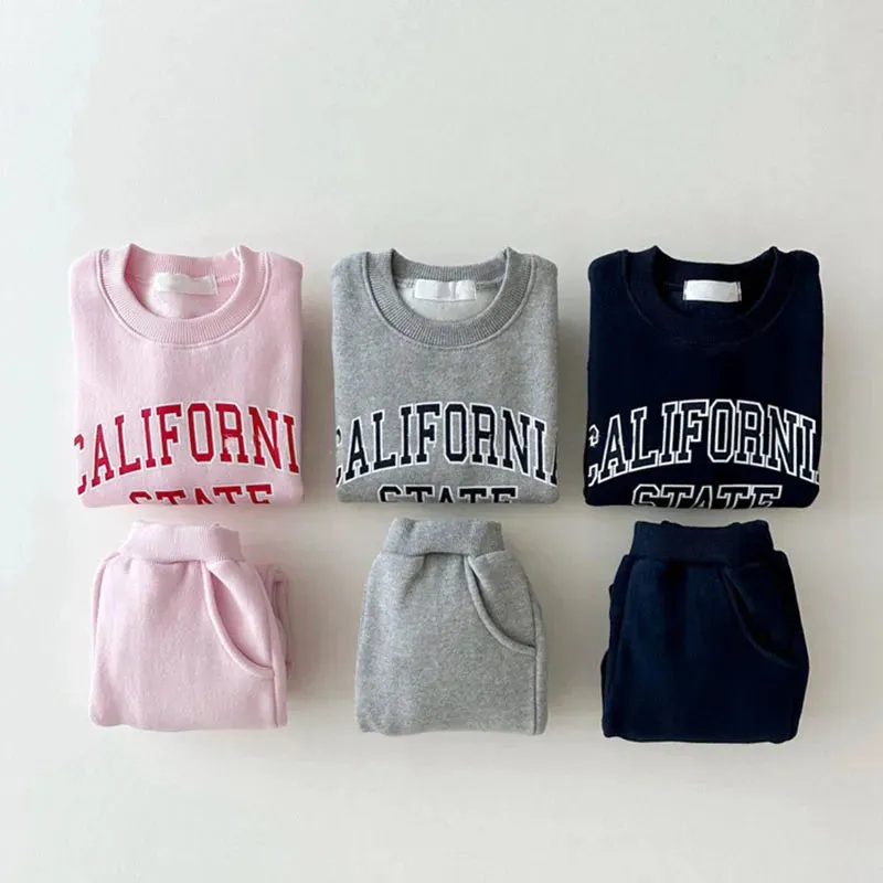 'CALIFORNIA STATE' Jogger Set
