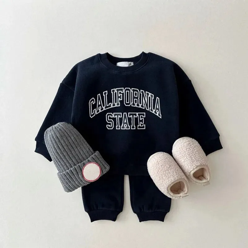 'CALIFORNIA STATE' Jogger Set