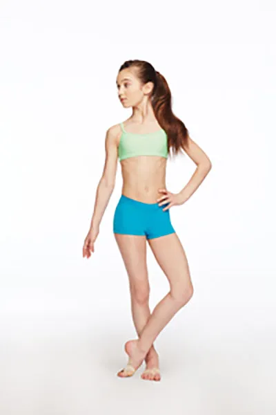 Capezio TB113C Team Basics Child Boy-Cut Low-Rise Short