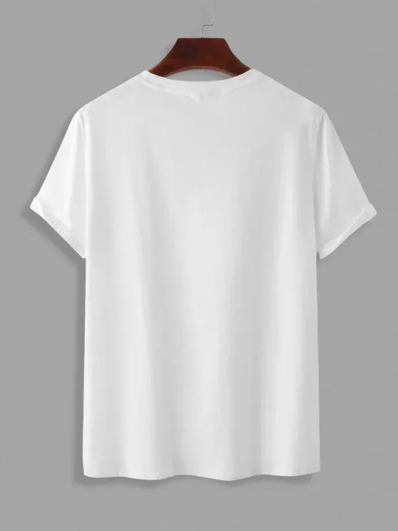 Cartoon Happiness Smiley T-Shirt And Short