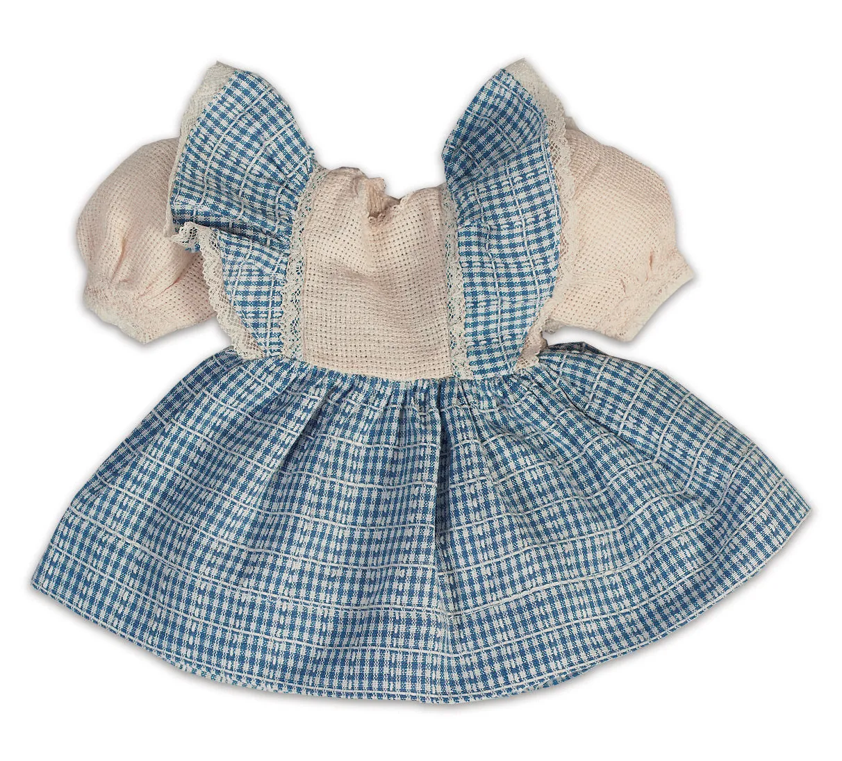 Checkered Dress With Bretelles