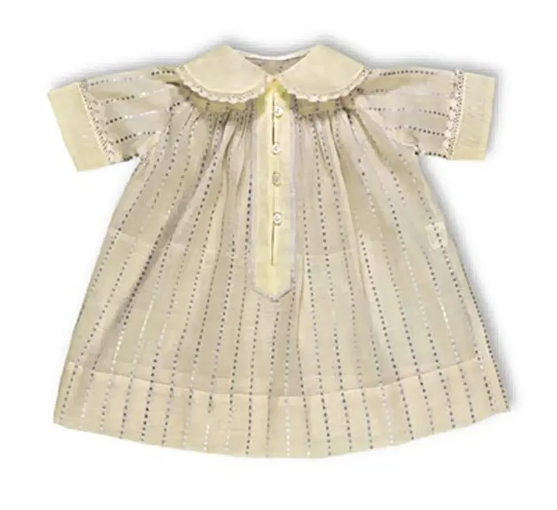 Cream and Lavender Dress