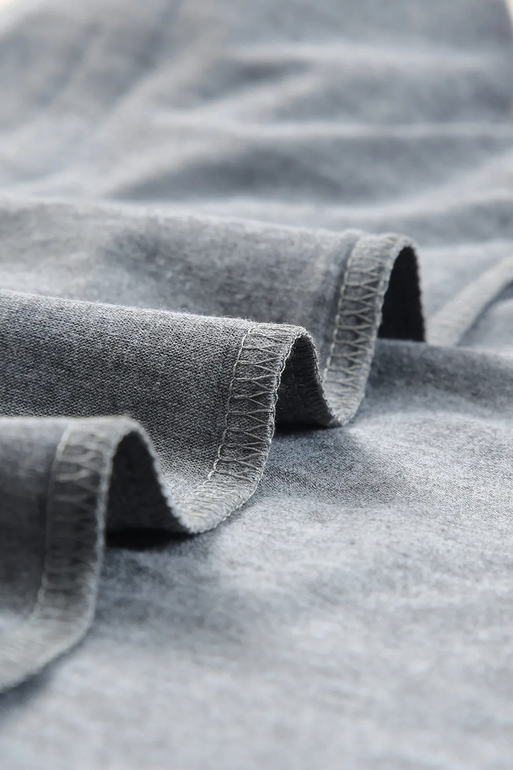 Dark Gray Valentine Shirt Short Sleeve Crew Neck T Shirt