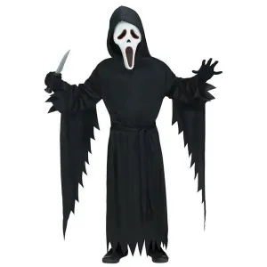 E.L. Child Ghost Face Costume