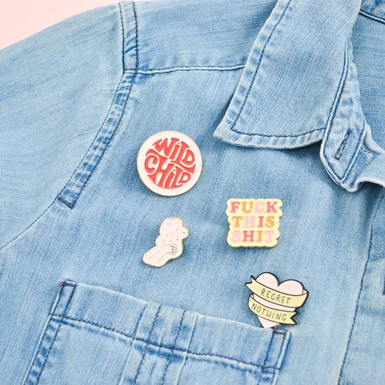 Enamel Pin - Wild Child