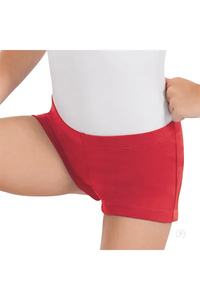 Eurotard 44335C Girls Microfiber Booty Shorts