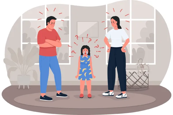 Family Conflict Illustrations