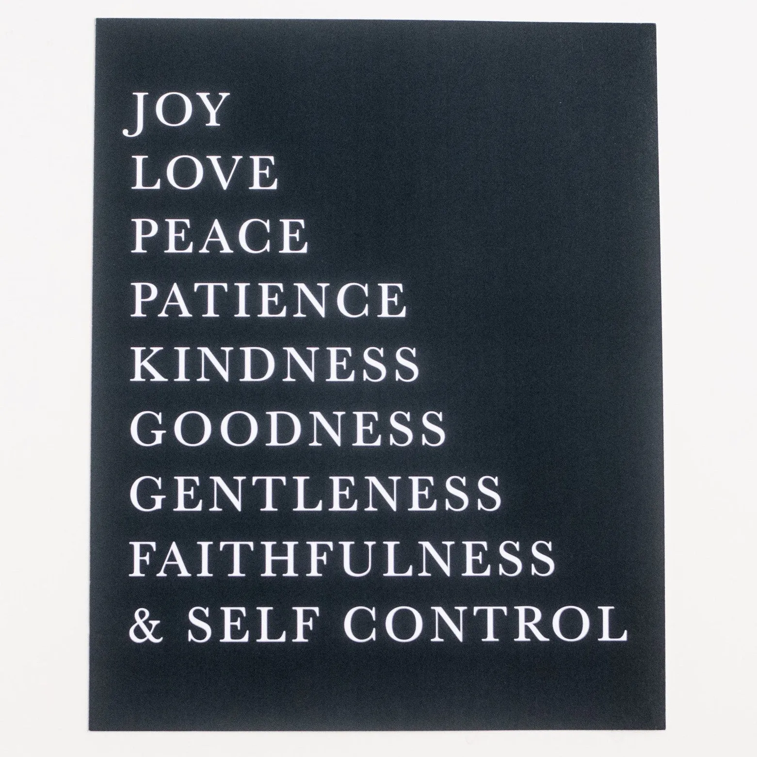 FRUIT OF THE SPIRIT · PRINT