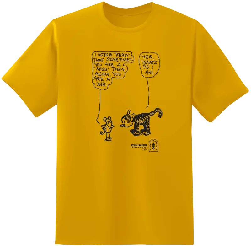 George Herriman Krazy Kat and Ignatz T-Shirt