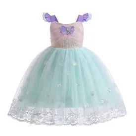 Girls Dress Summer Little Girl Sequins