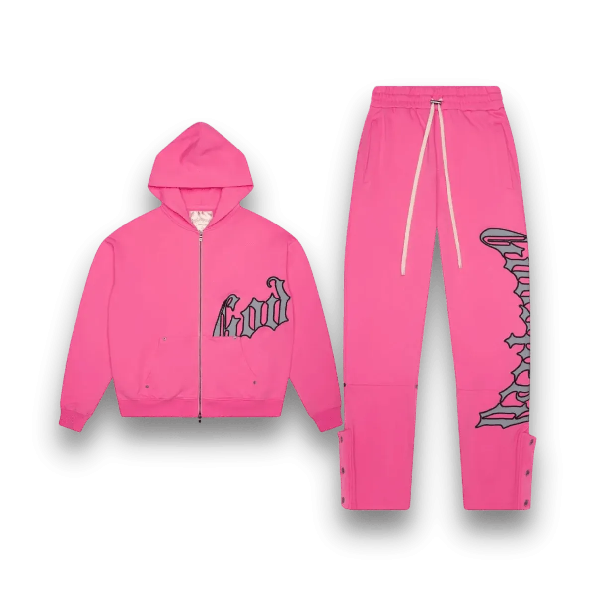 Vintage Fuchsia GodSpeed OG Logo Sweatsuit Set