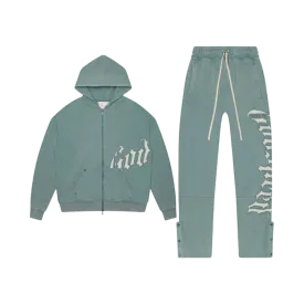 GodSpeed OG Logo Sweatsuit - Sea Foam Washed