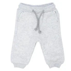Grey Fleeced Sweatpants