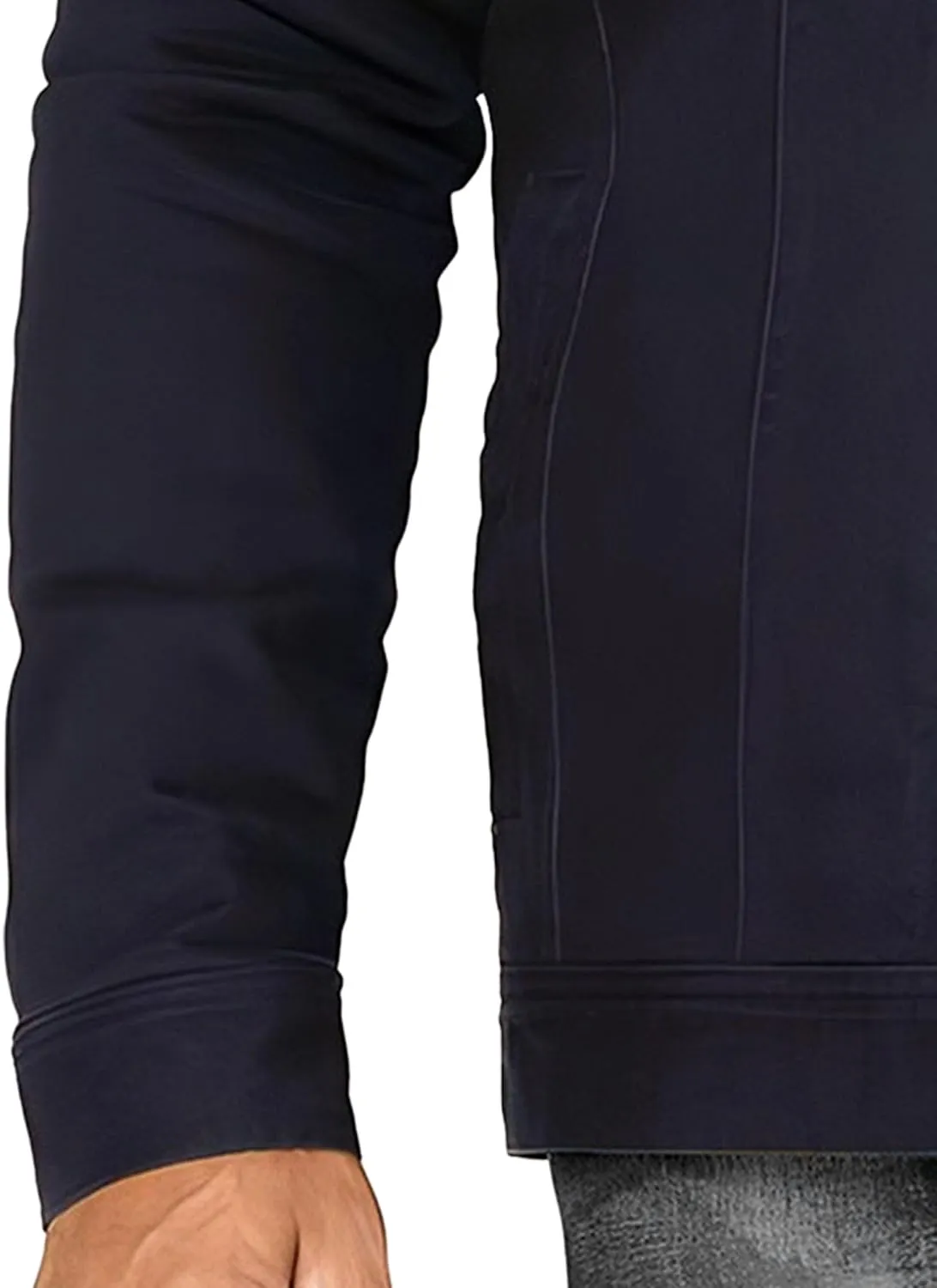 JEKE-DG Men's Solid Button Up Jeans Jacket Casual Trucker Spring Fall Denim Jacket Comfort Lapel Outdoor Jean Coat