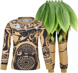 Jurebecia Cartoon Costume Role Play for Little Boys Long Sleeve Set Kids Toddler Halloween Birthday Party Outfit 3-10 Years