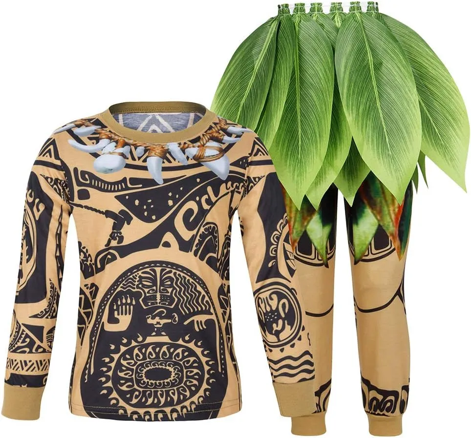 Jurebecia Cartoon Costume Role Play for Little Boys Long Sleeve Set Kids Toddler Halloween Birthday Party Outfit 3-10 Years