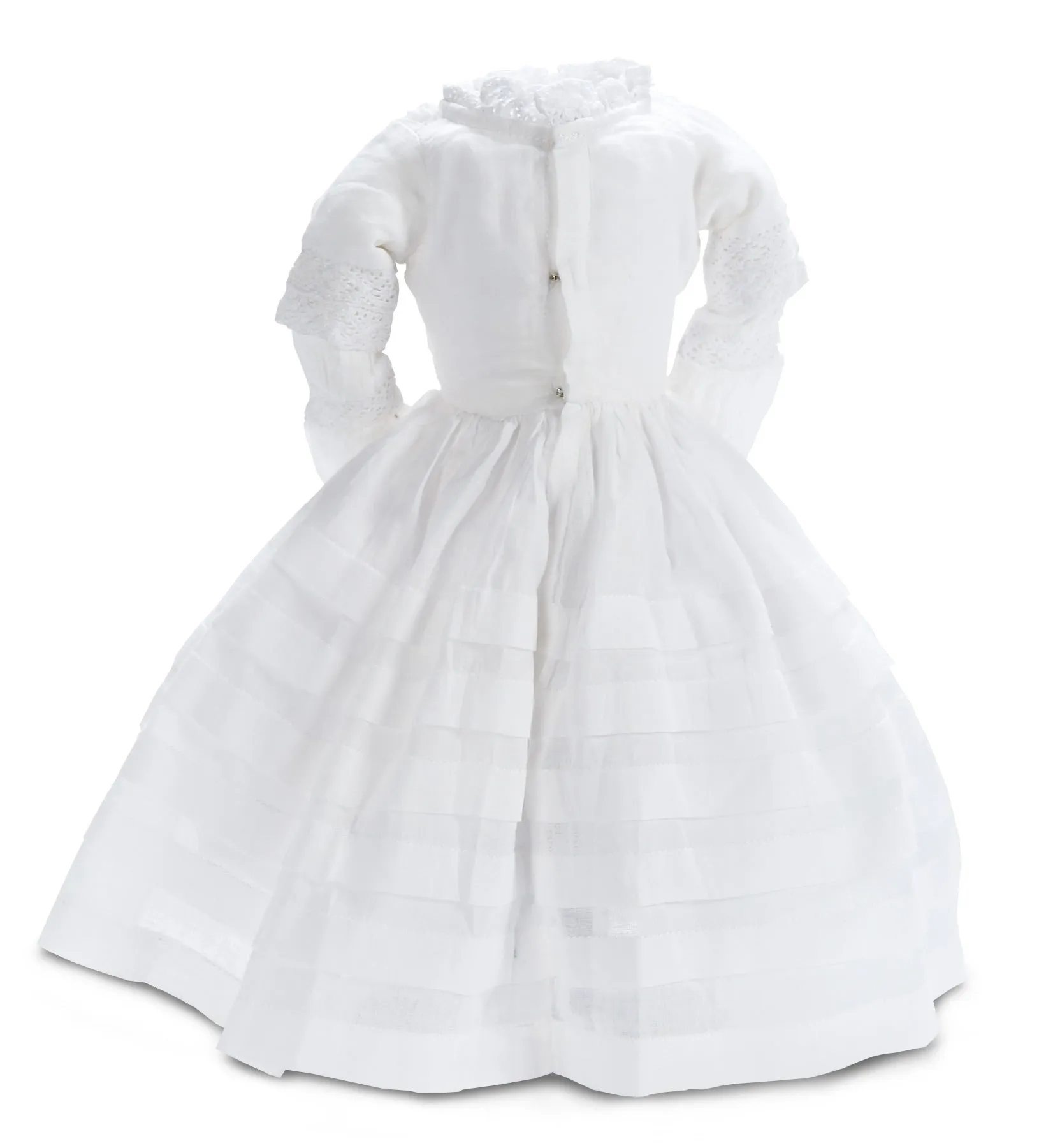 Lady's White Dimity Summer Gown