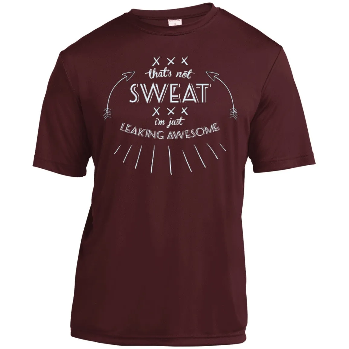 Leaking Awesome Unisex Short Sleeve Dri-Fit