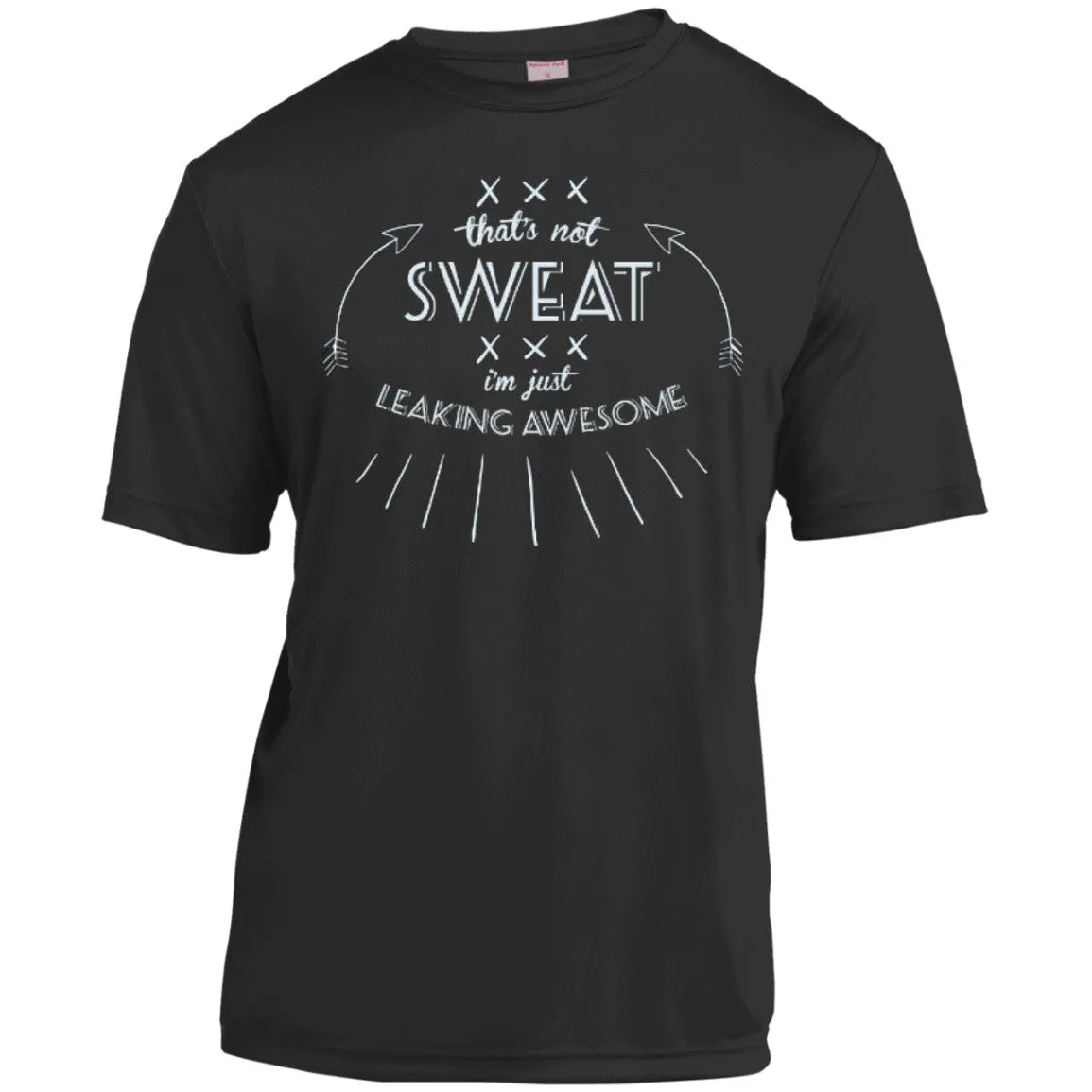Leaking Awesome Unisex Short Sleeve Dri-Fit