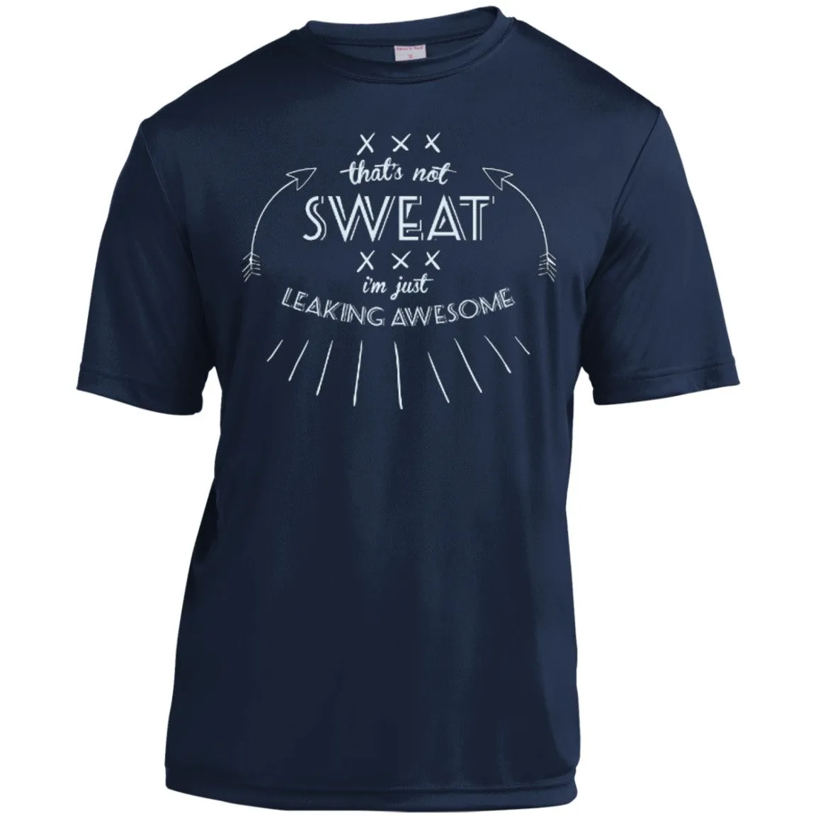 Leaking Awesome Unisex Short Sleeve Dri-Fit