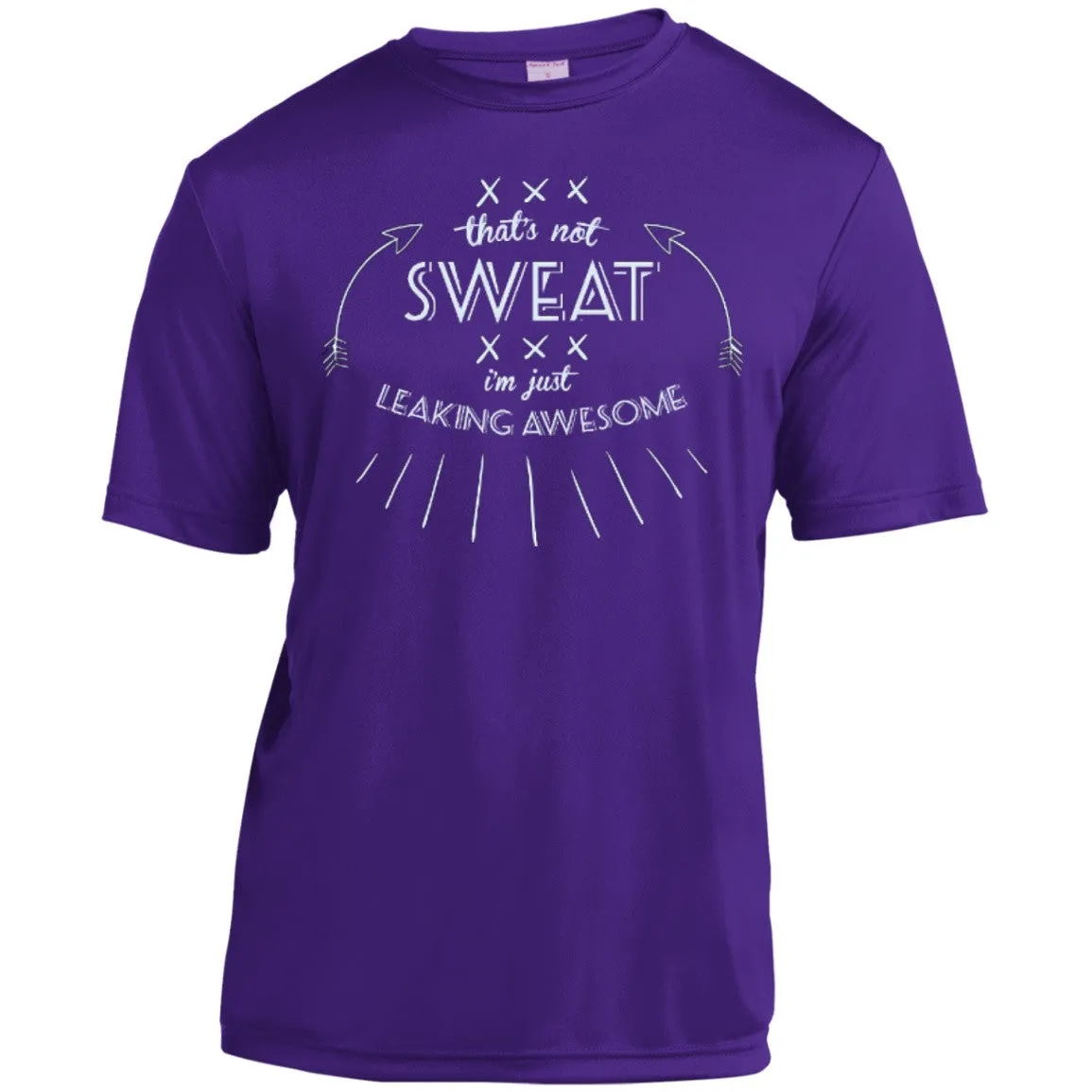 Leaking Awesome Unisex Short Sleeve Dri-Fit