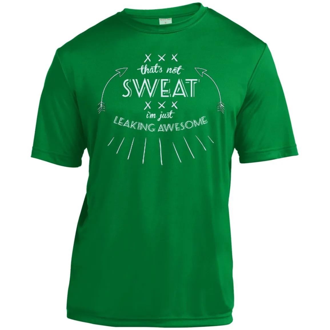 Leaking Awesome Unisex Short Sleeve Dri-Fit