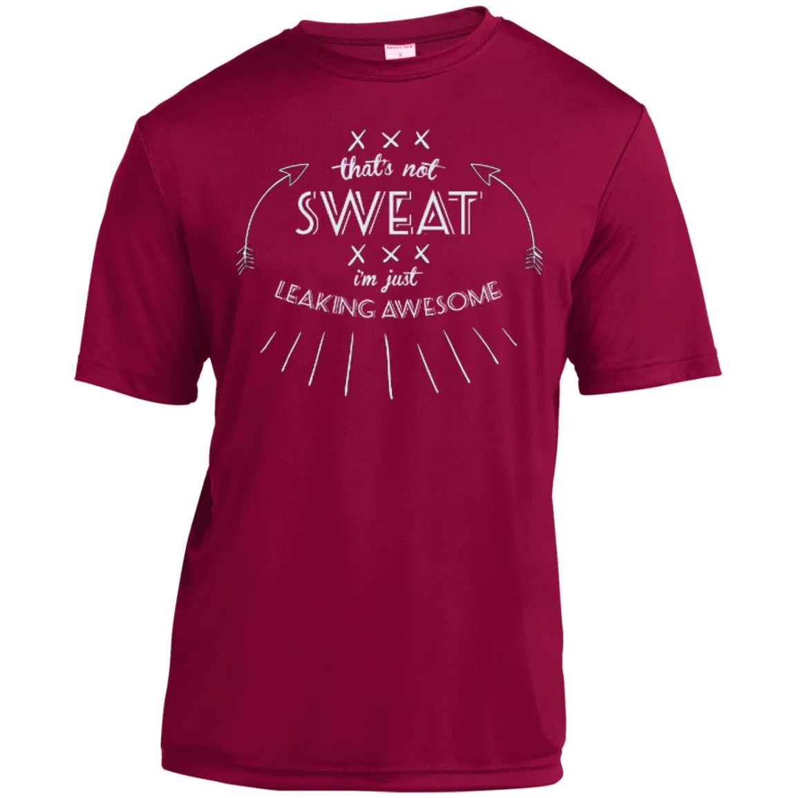 Leaking Awesome Unisex Short Sleeve Dri-Fit