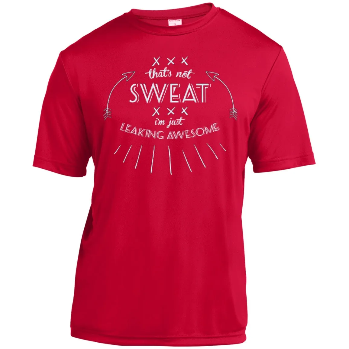 Leaking Awesome Unisex Short Sleeve Dri-Fit