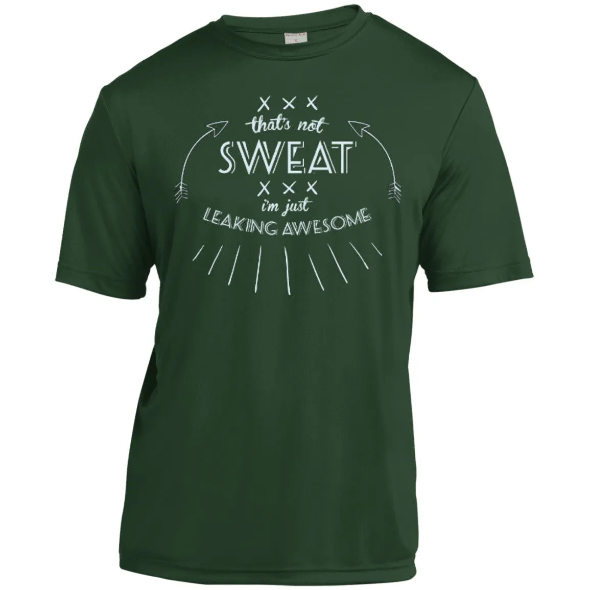 Leaking Awesome Unisex Short Sleeve Dri-Fit