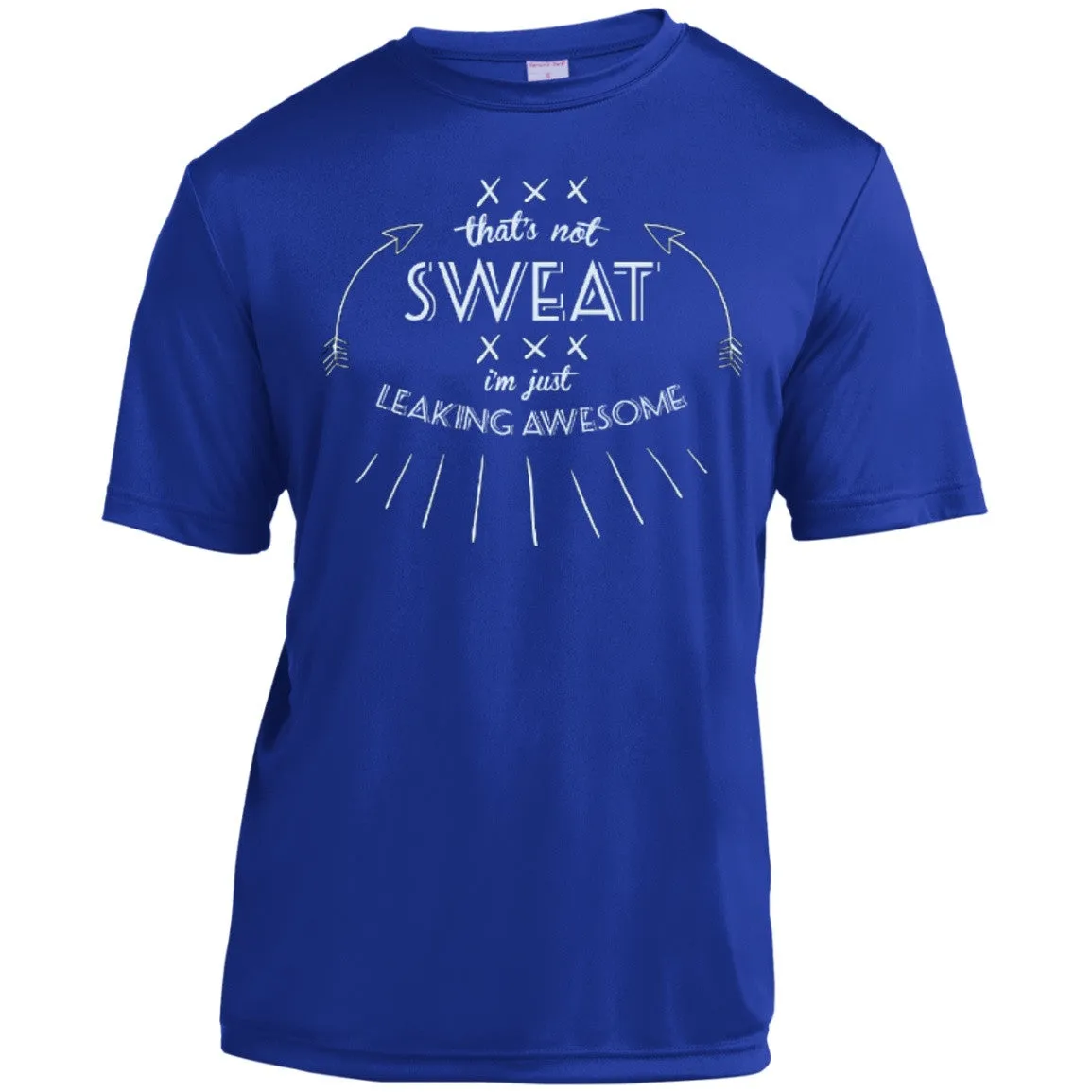 Leaking Awesome Unisex Short Sleeve Dri-Fit
