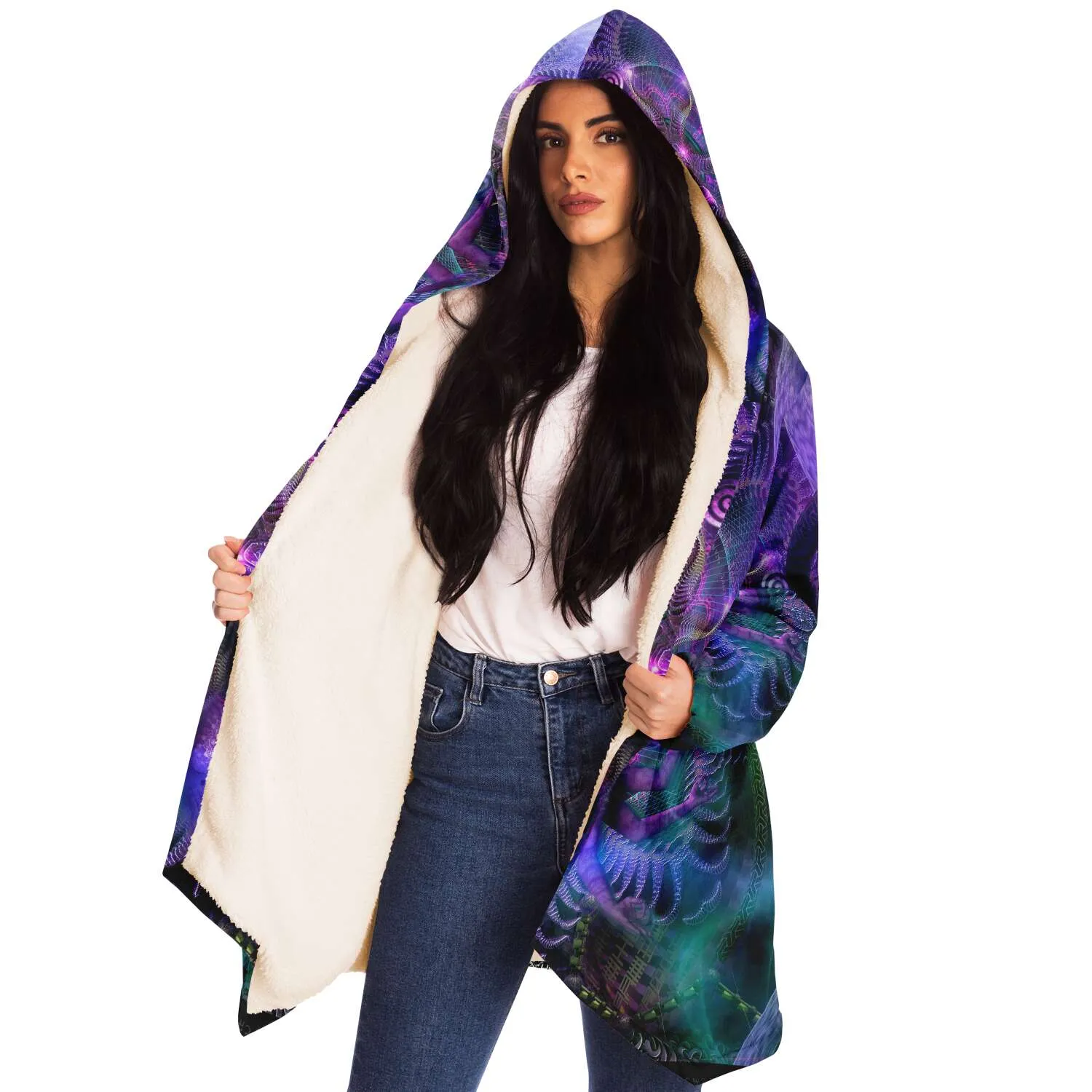 Luminous Presence Micro Fleece Cloak
