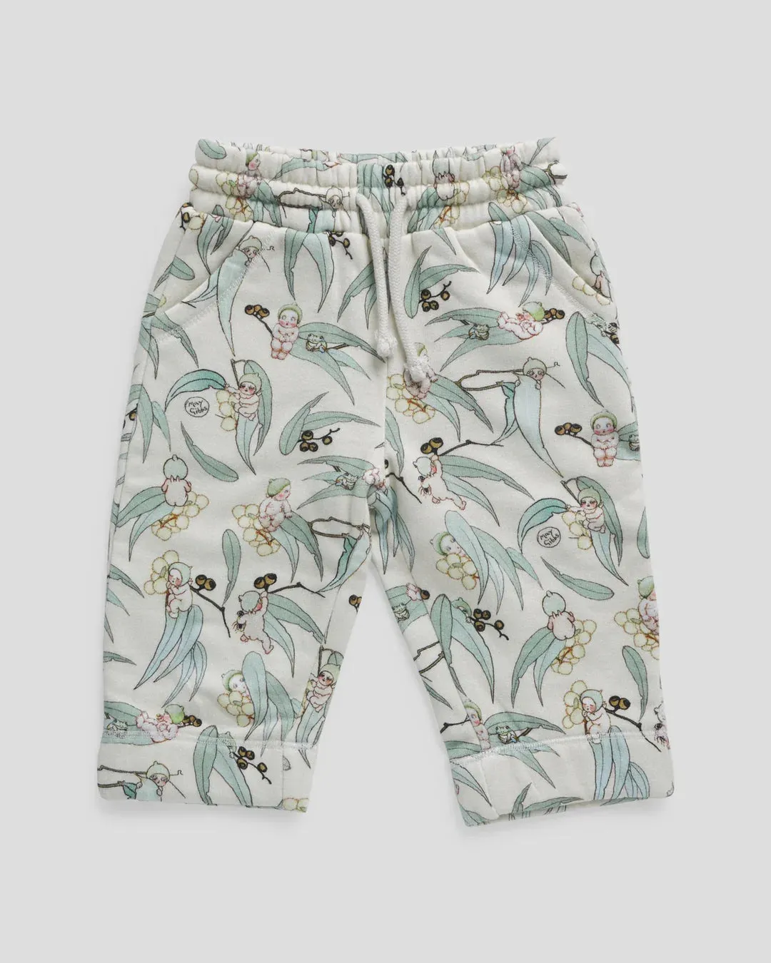 May Gibbs Gabe Pants - Eucalyptus
