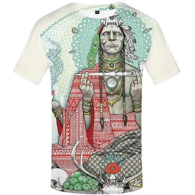 Men's Native American Short-Sleeve T-Shirt