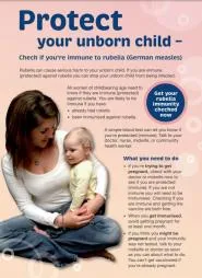 Protect your unborn child - rubella  HE4172