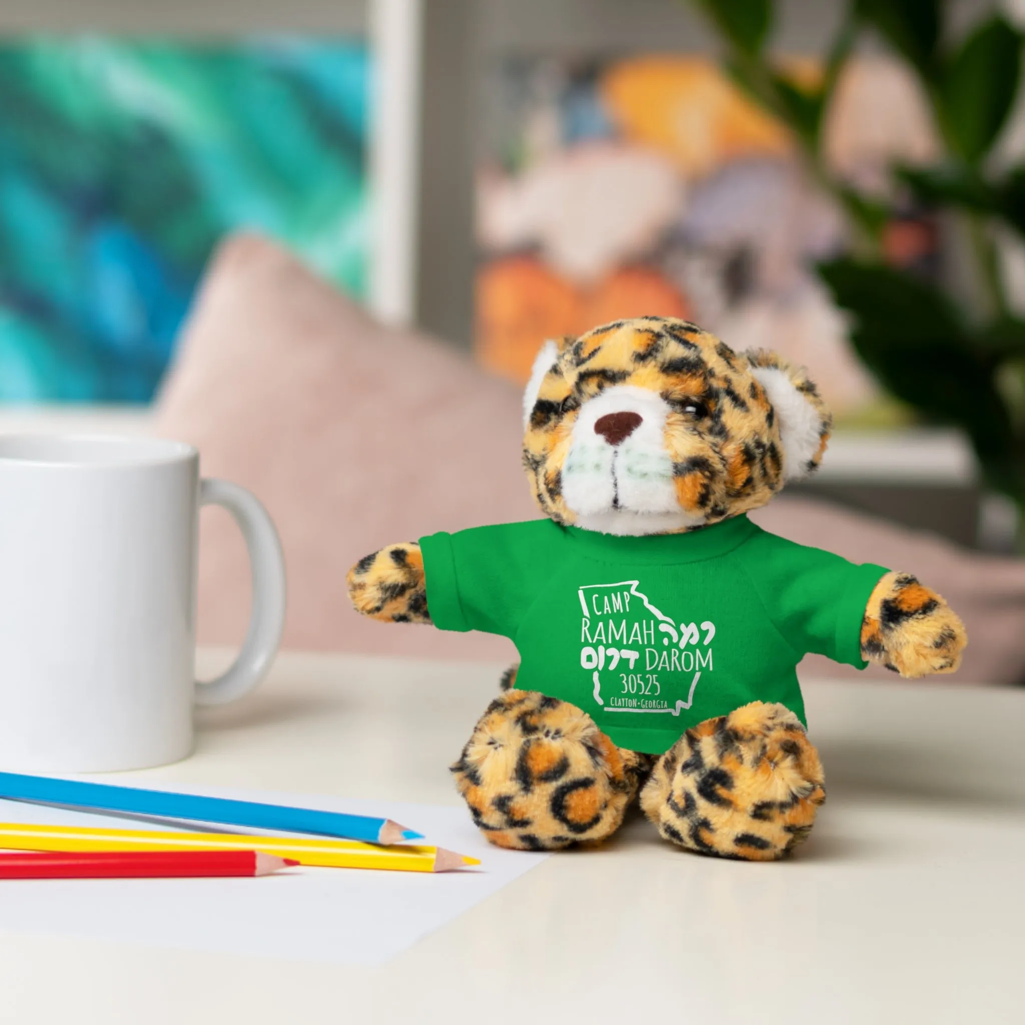 Ramah Darom Stuffed Jaguar - GA