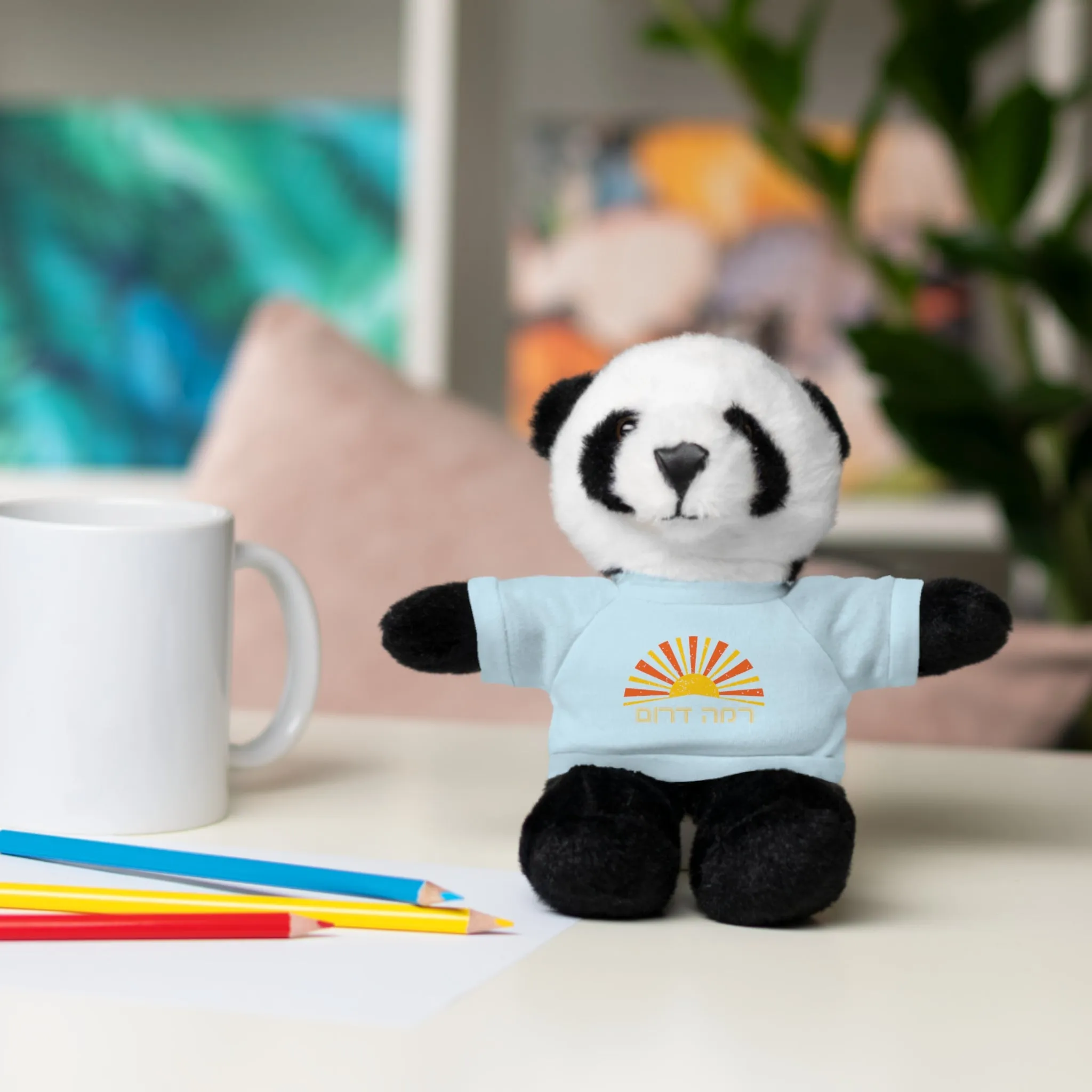 Ramah Darom Stuffed Panda - Sun