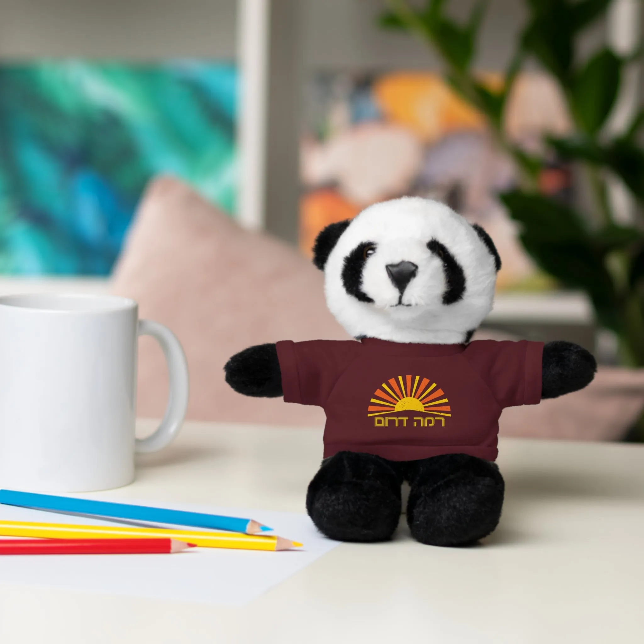 Ramah Darom Stuffed Panda - Sun
