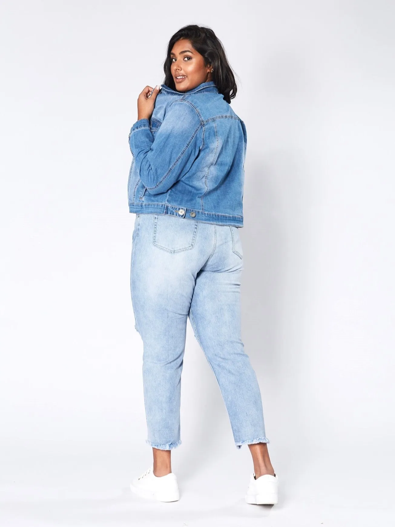 Rylan Denim Jacket - Sand Wash