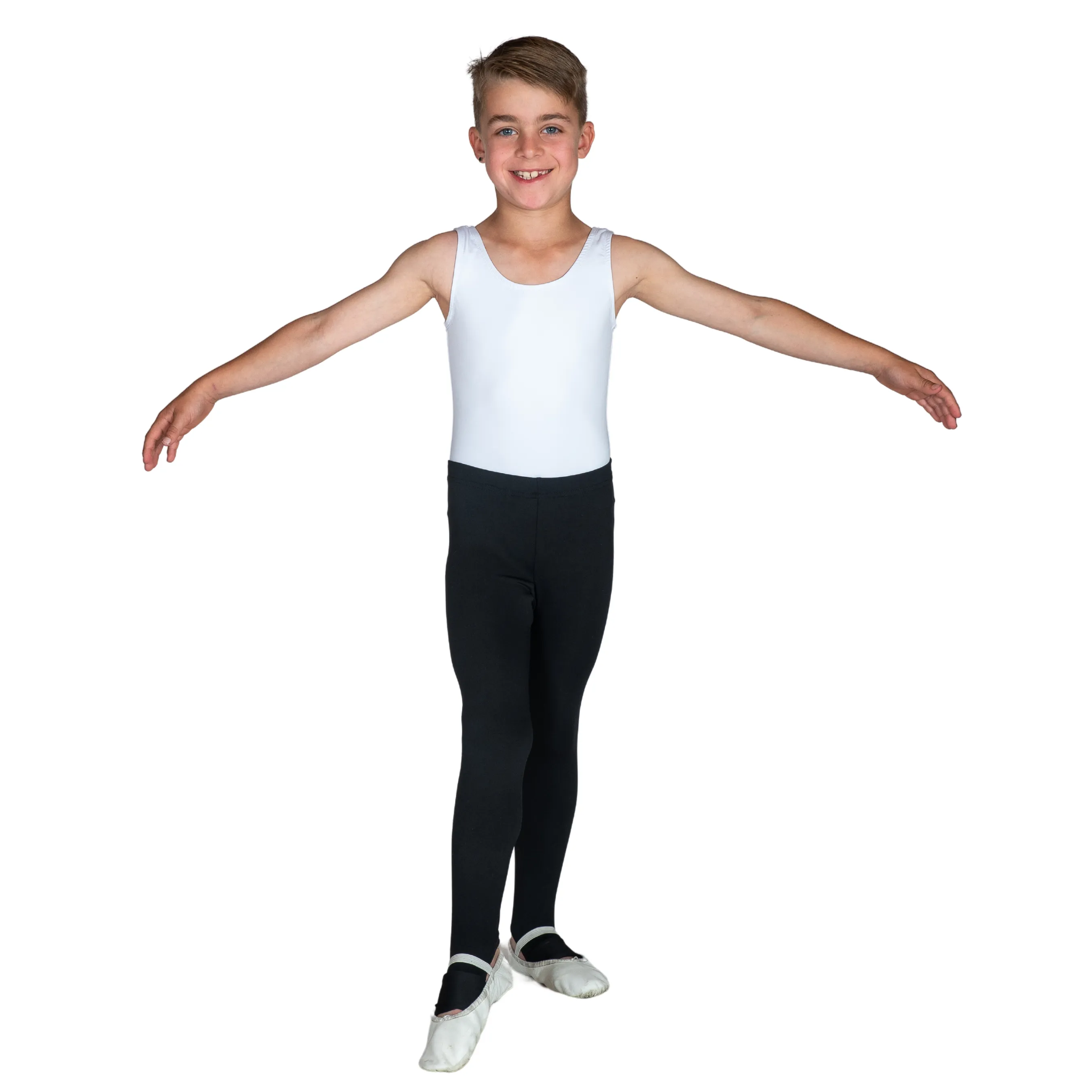 Stirrup Pants Cotton Lycra Child